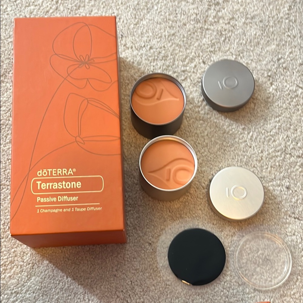 Orange and Silver Passive Diffuser